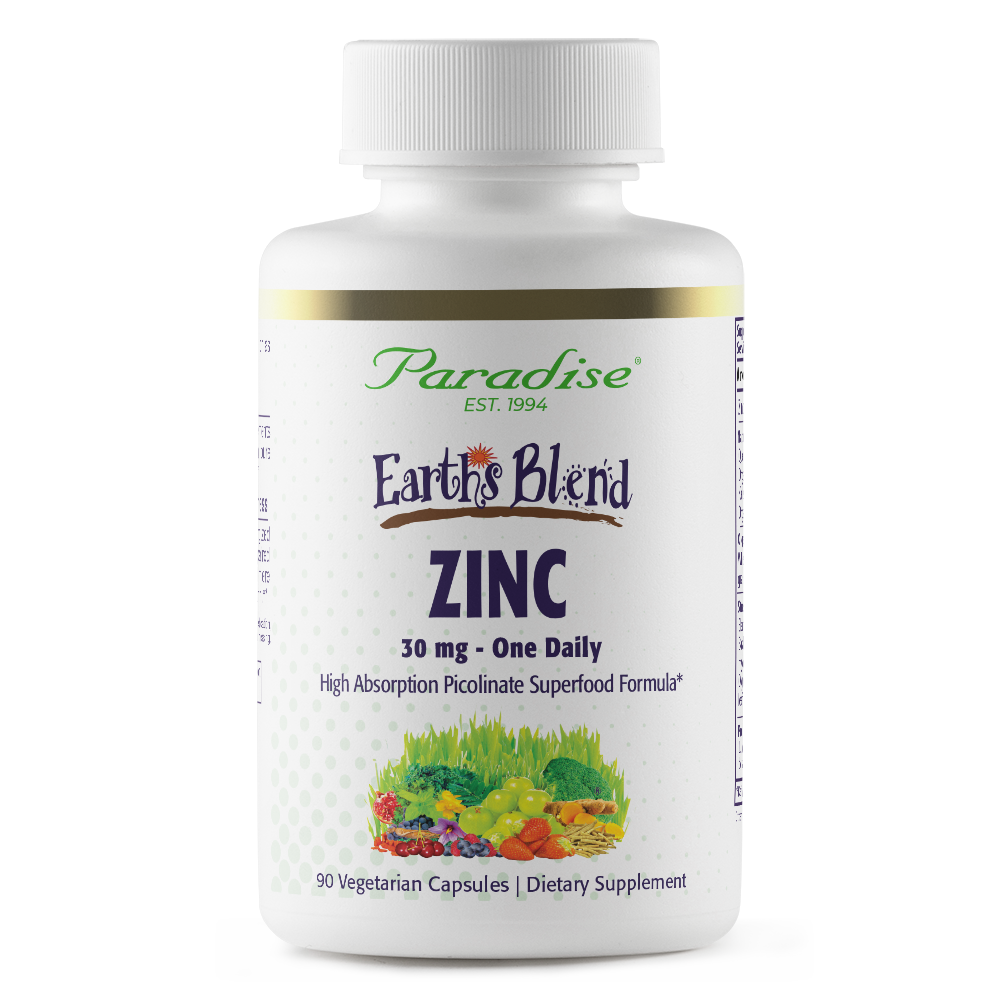 Earths Blend-Zinc Picolinate 30mg