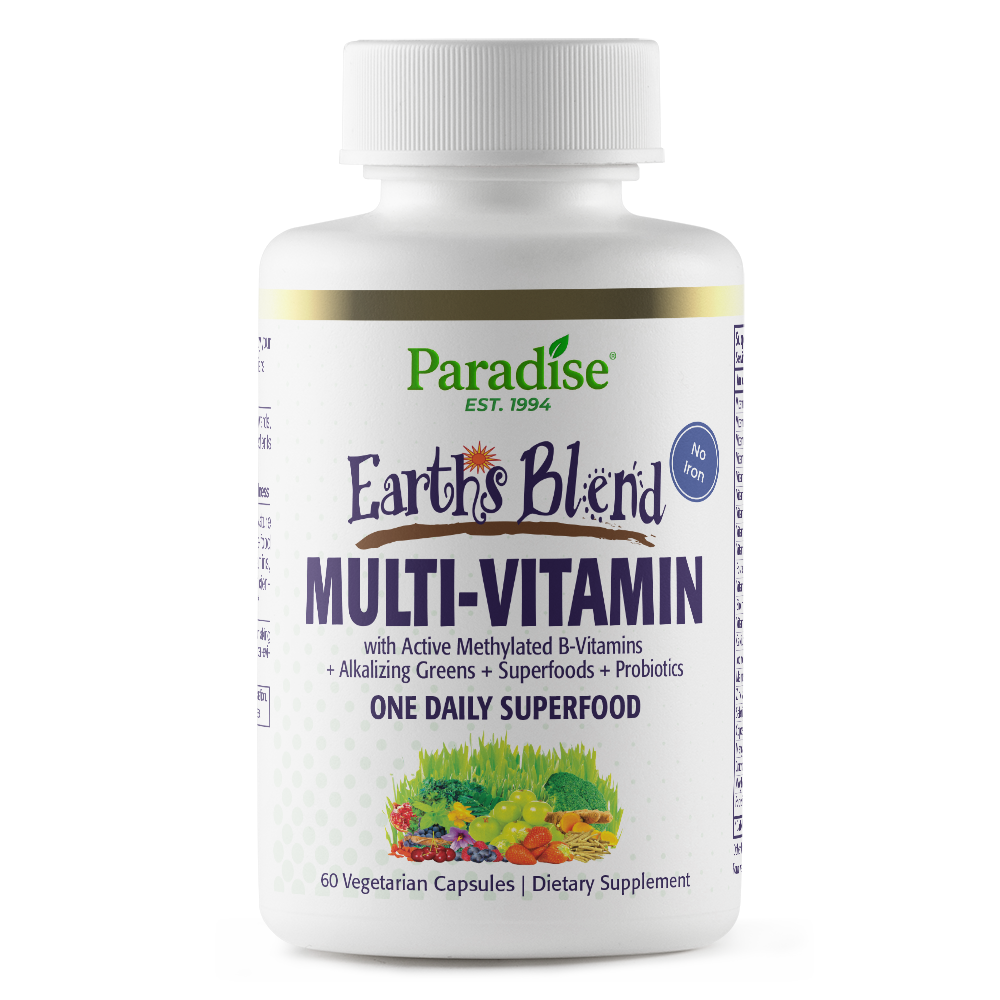 Earth's Blend Multi-Vitamin - No Iron