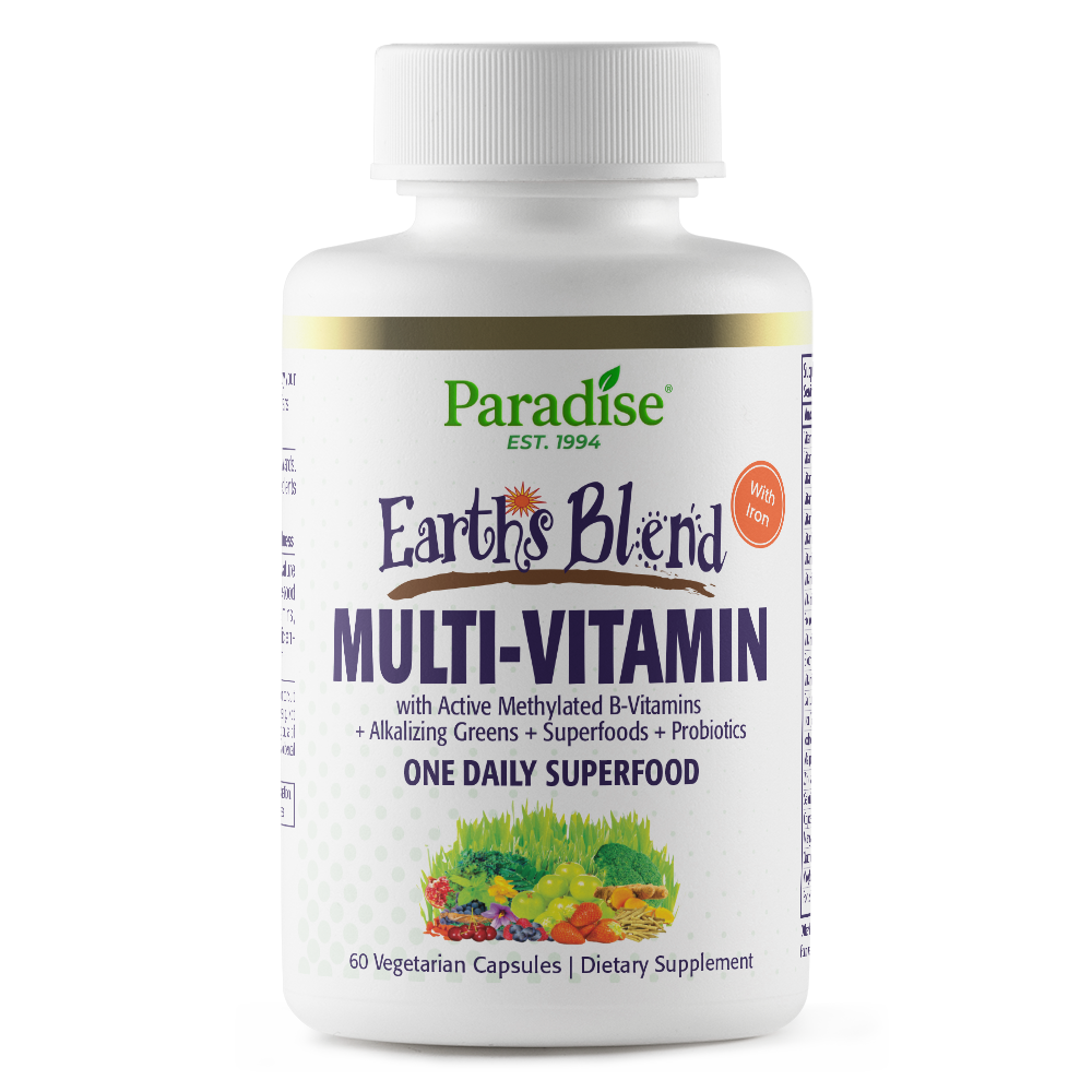 Earth's Blend Multi-Vitamin - With Iron