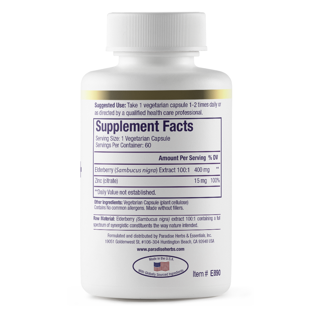 Elderberry with Zinc