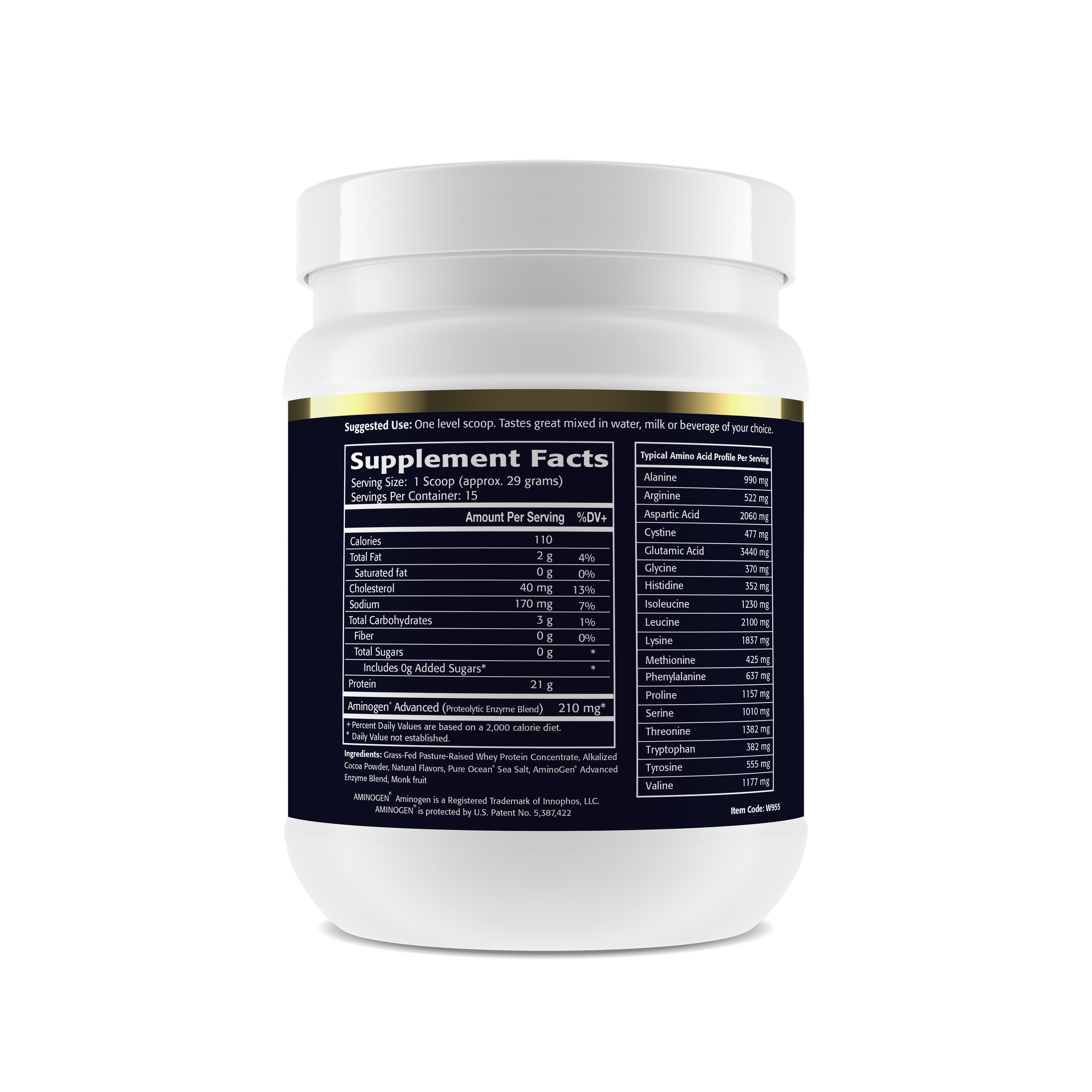 Grass-Fed Whey Protein