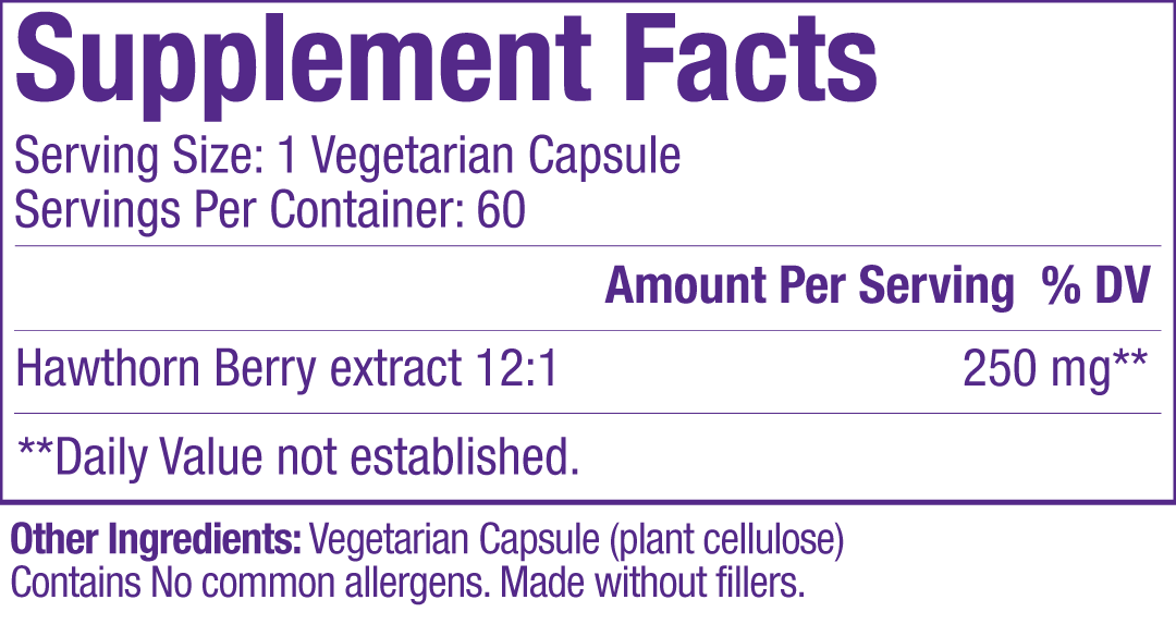 Hawthorn Berry, 12:1 Extract