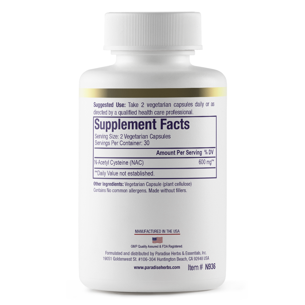NAC N-Acetyl-Cysteine