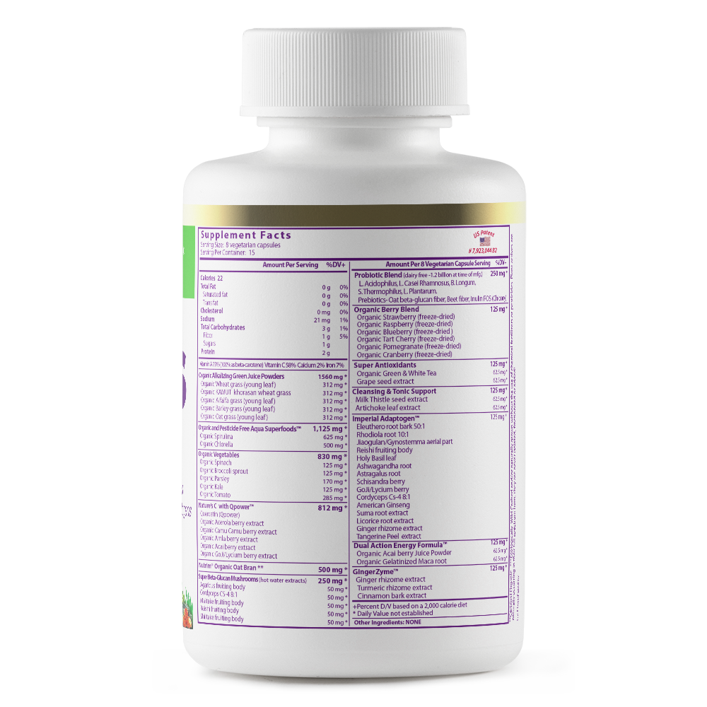 ORAC Energy Greens Capsules