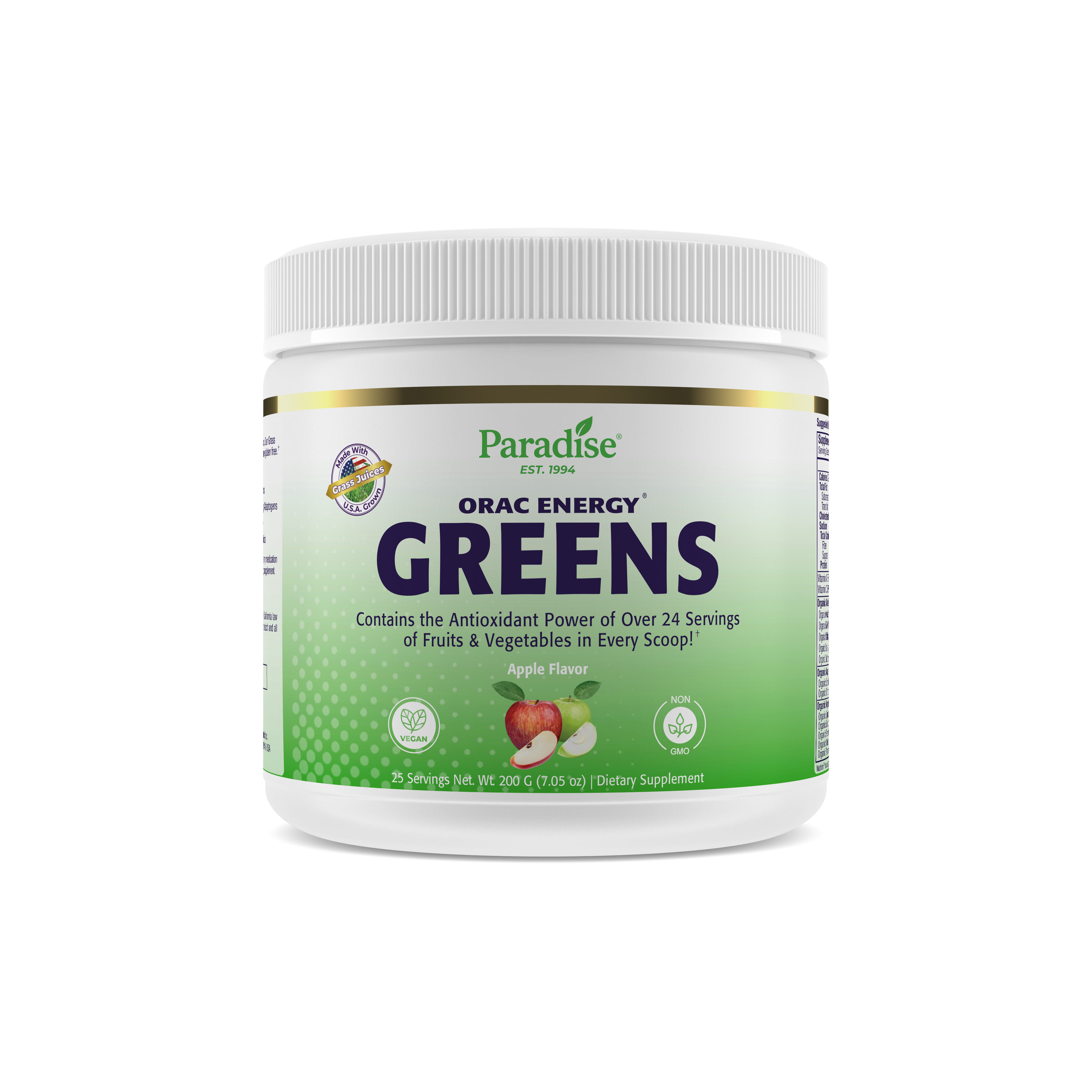 ORAC Energy Greens Flavors