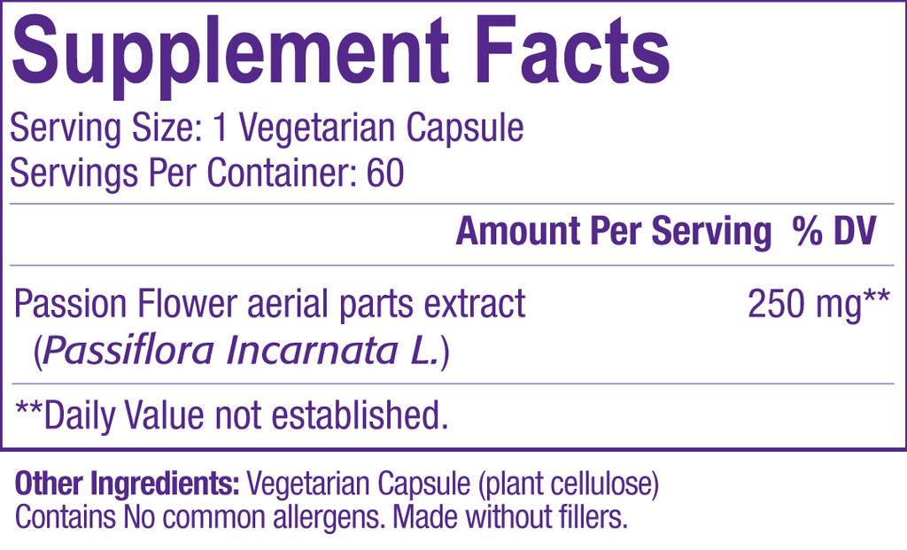 Passion Flower extract