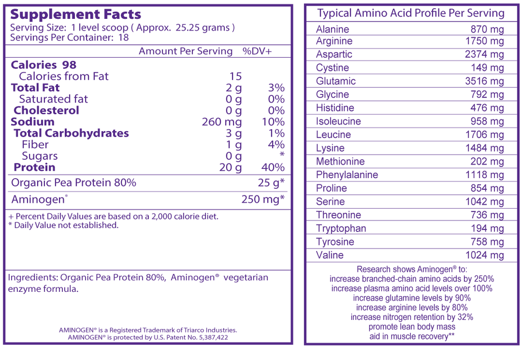 Organic Pea Protein