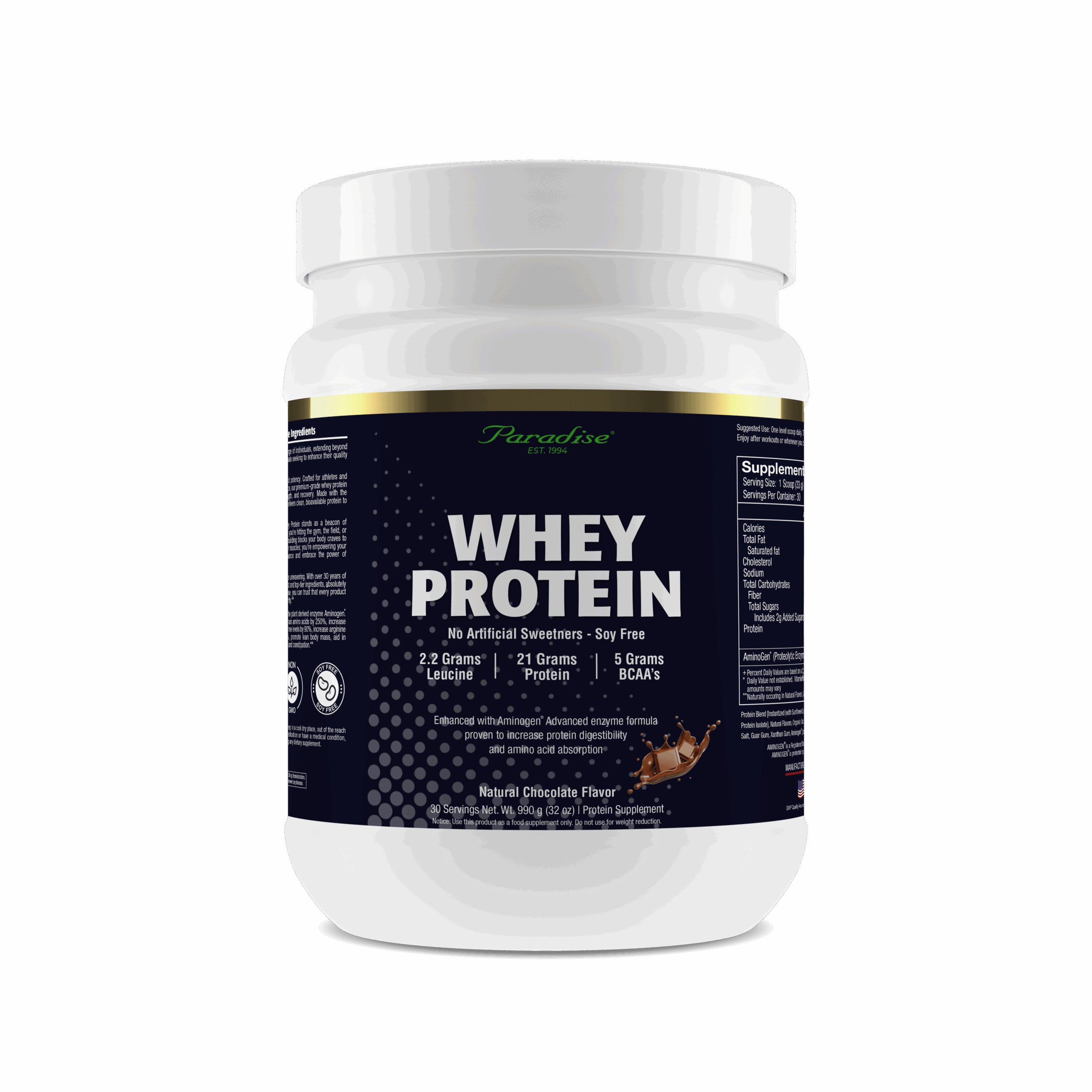 Whey Protein 21 gram with Aminogen