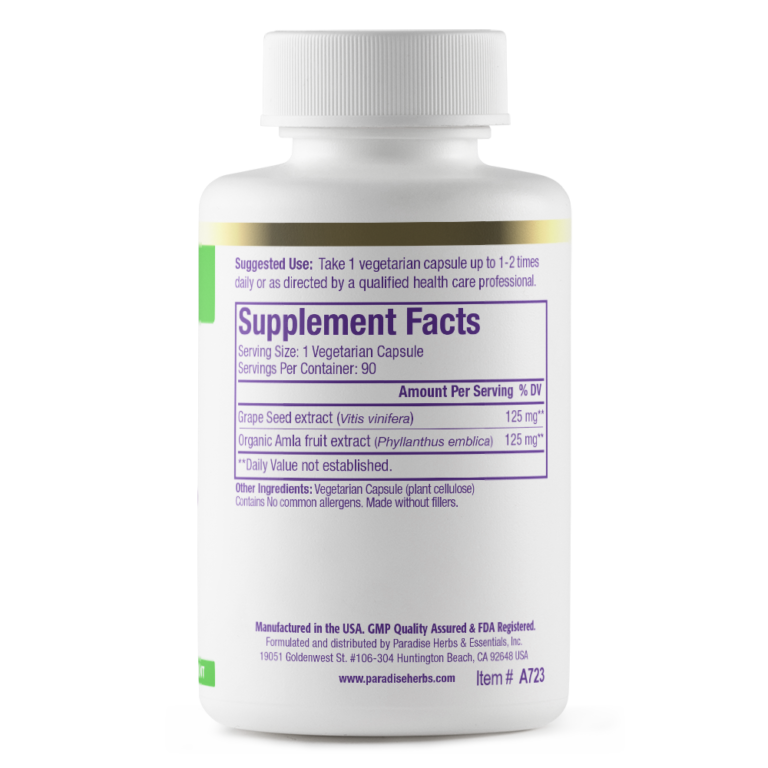 Grape Seed Extract Paradise Herbs