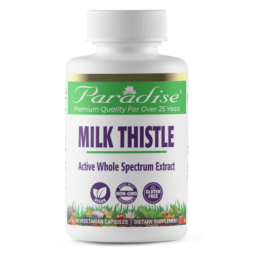 150cc Milk Thistle p front