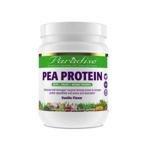 Pea Protein Vanilla Flavored front