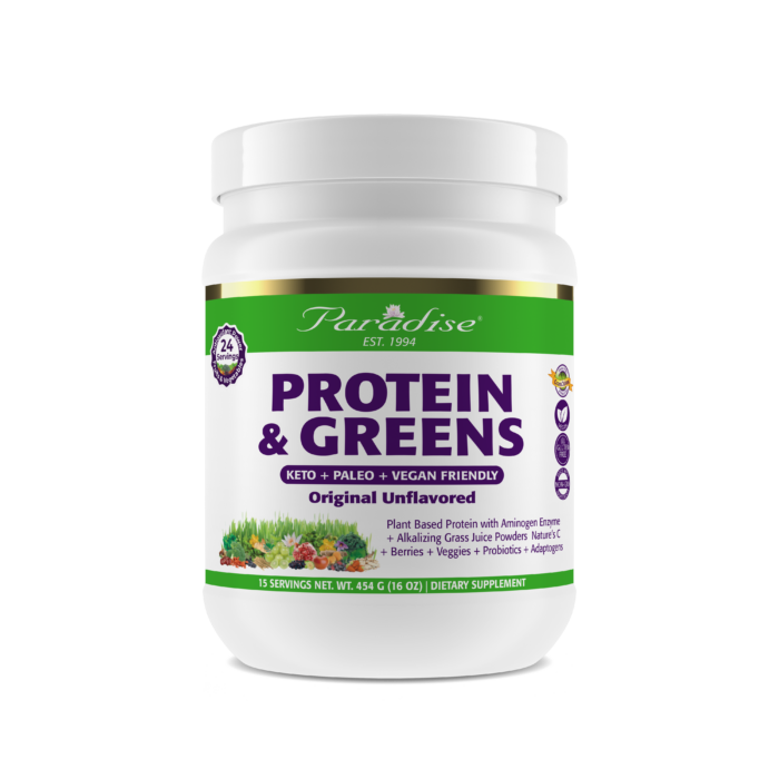 Protein & Greens Unflavored 2023 Bottle