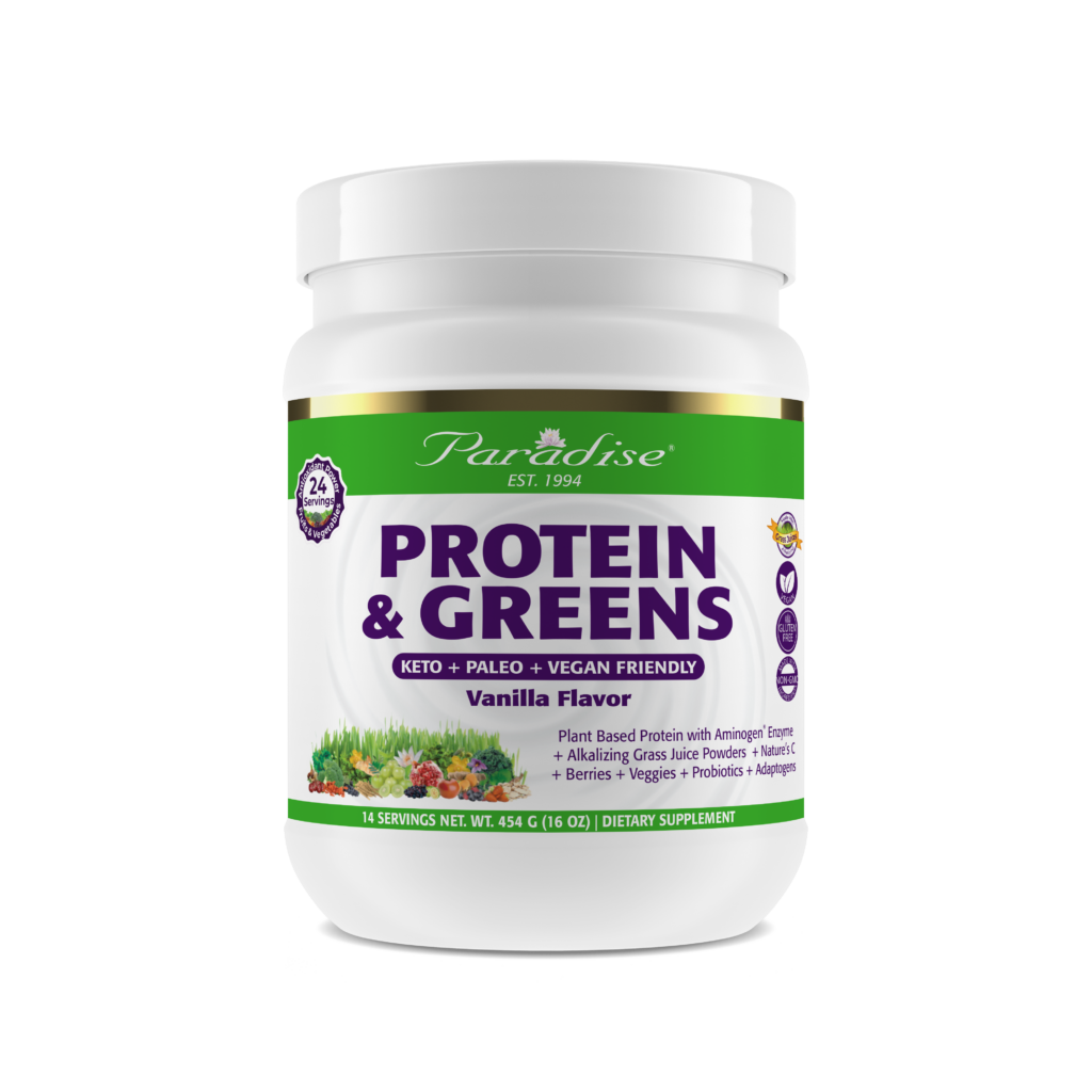 ORAC-Energy® Protein & Greens – Vanilla - Paradise Herbs
