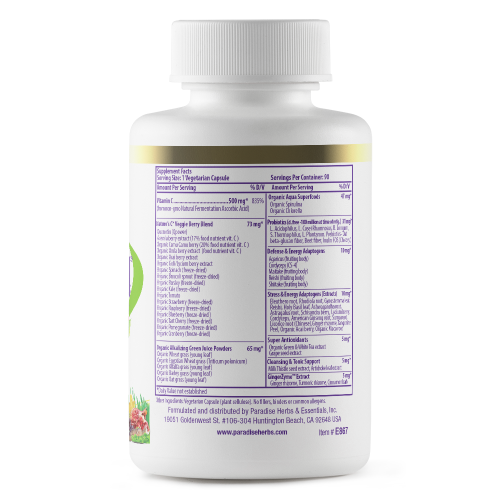 Earth's Blend Vitamin C Paradise Herbs