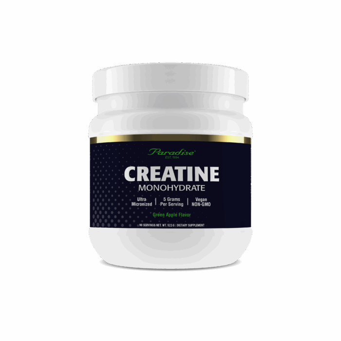 Creatine Monohydrate Apple Label