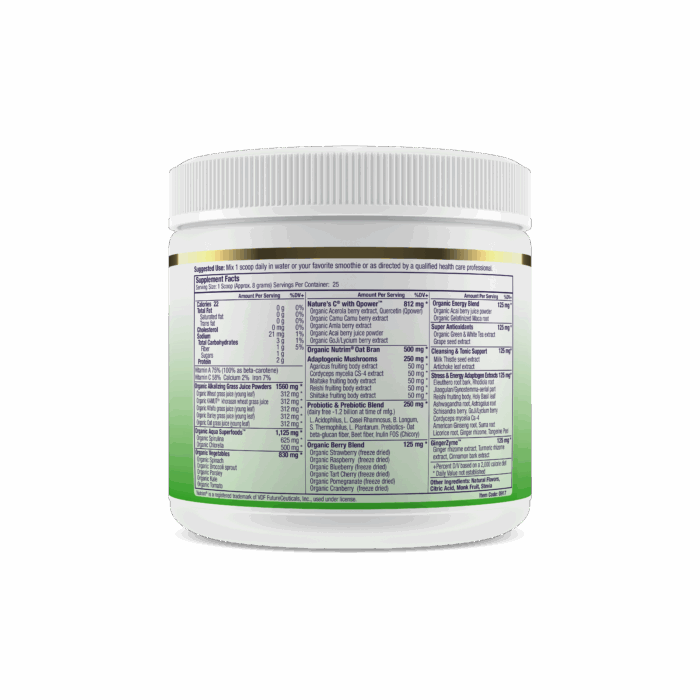 ORAC Apple Supp Facts