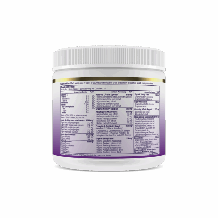 ORAC Berry Flavor Supp Facts