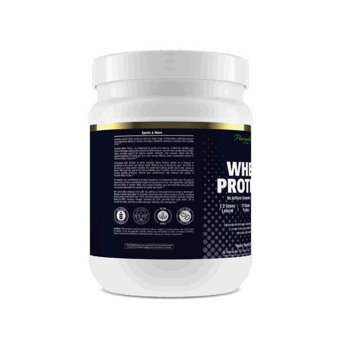Whey Protein Vanilla Left Panel